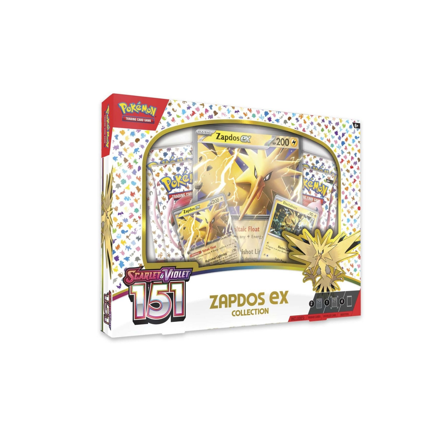 Pokémon TCG: Scarlet & Violet-151 Collection (Zapdos ex)