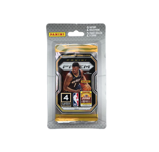 2020-21 Panini Prizm Basketball NBA Blister Pack - 2 Sealed packs!