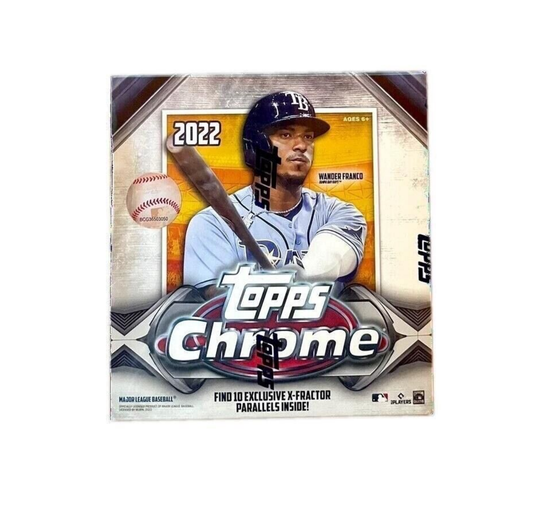 2022 Topps Chrome Baseball Mega Box