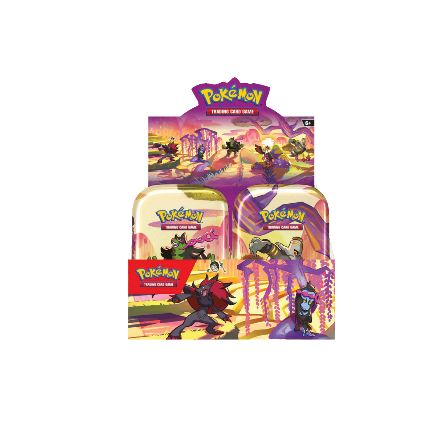 Pokemon Scarlet And Violet Shrouded Fable Mini Tins - Display box (10 Tins)