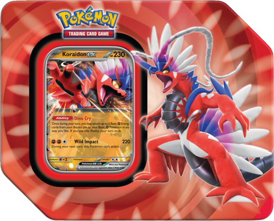 Pokemon TCG: Paldea Legends Tin - Koraidon ex