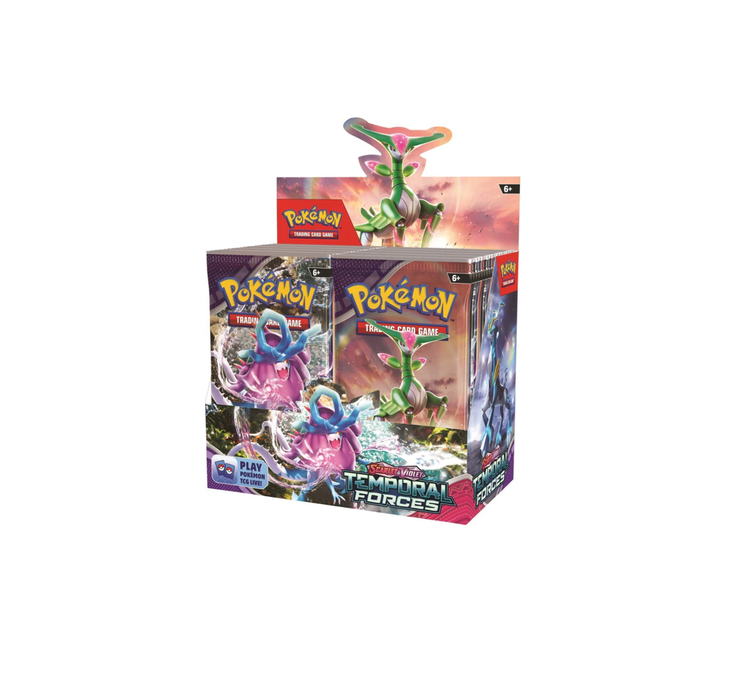 POKEMON - SCARLET AND VIOLET - TEMPORAL FORCES - BOOSTER BOX