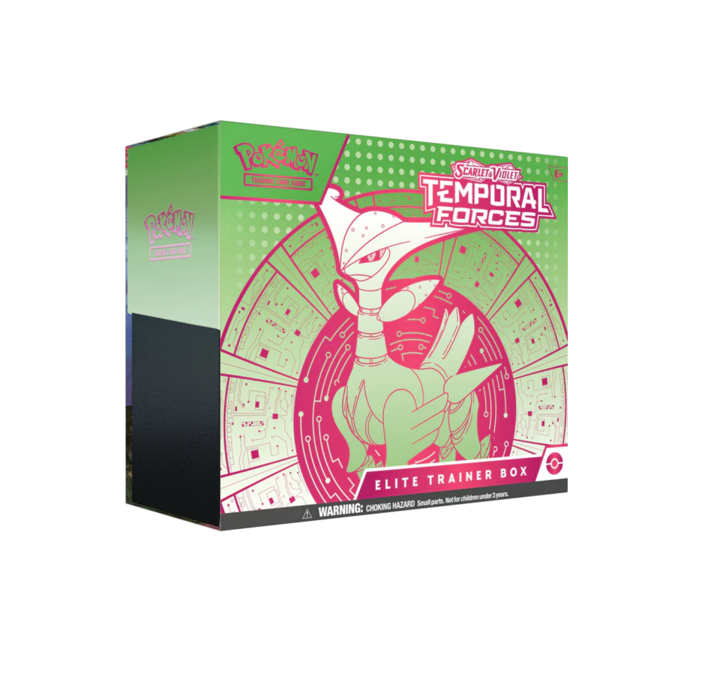 Pokémon TCG: Scarlet & Violet-Temporal Forces Elite Trainer Box (Iron Leaves)