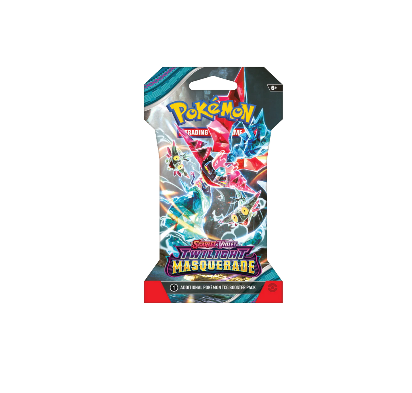 Pokémon - Scarlet & Violet - Twilight Masquerade Sleeved Booster Pack Random Art