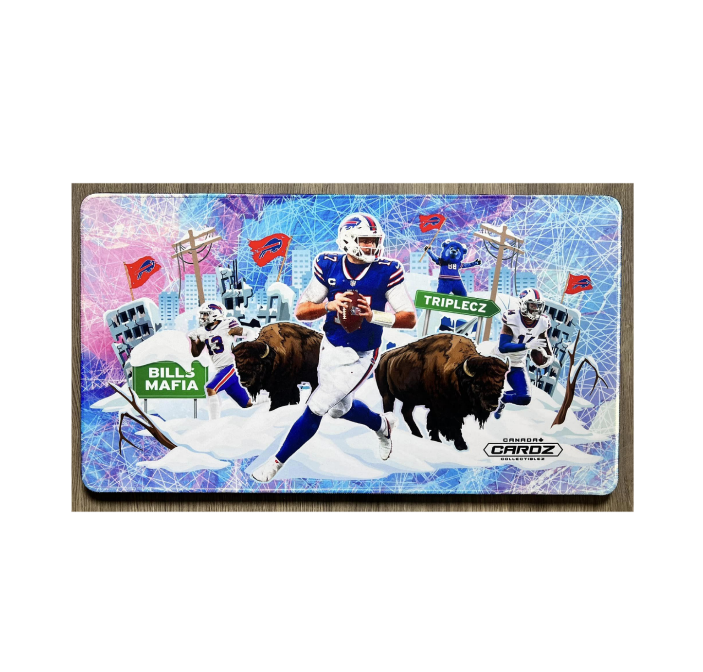 Custom Mat (Josh Allen - Bills)